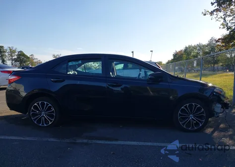 2014 Toyota Corolla S z USA, uszkodzony, nr VIN 2T1BURHE8EC093039